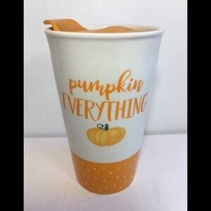 Pumpkin Everything Travel Tumbler ceramic Fall